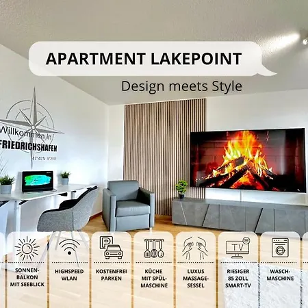 Auszeit Apartment Lakepoint Friedrichshafen Exterior photo